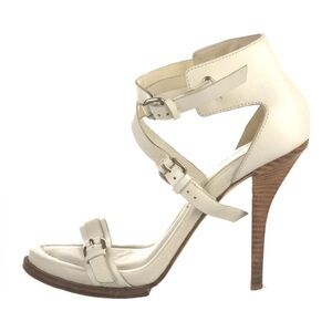 Alexander wang Elegant Cream High Heel Sandals